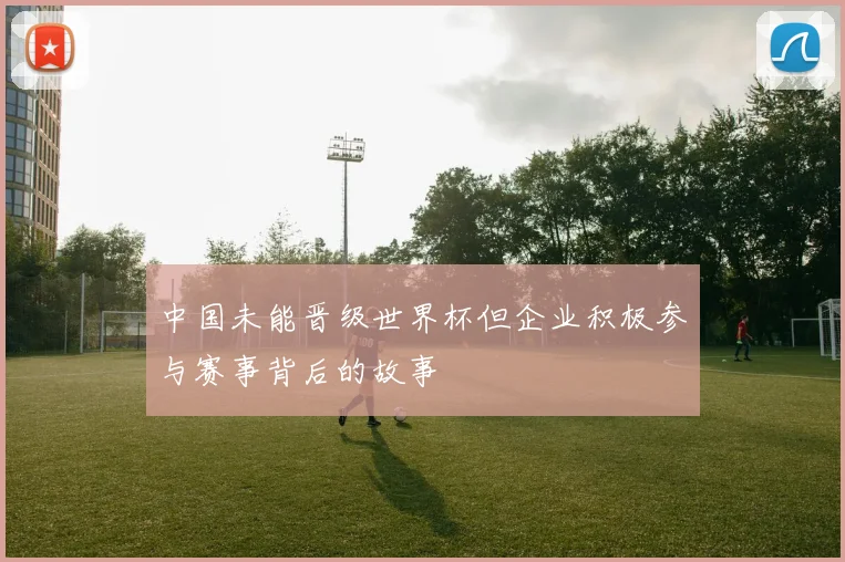 中国未能晋级世界杯但企业积极参与赛事背后的故事